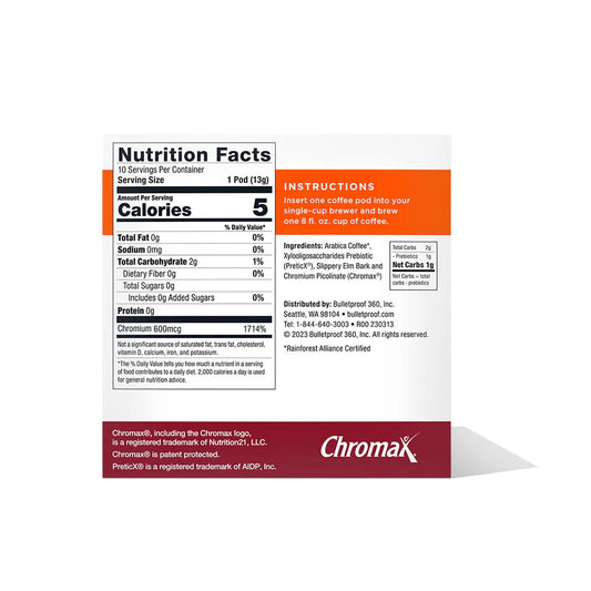 Bulletproof The Maximizer Coffee Pods, Metabolism + Gut, 10 ct.