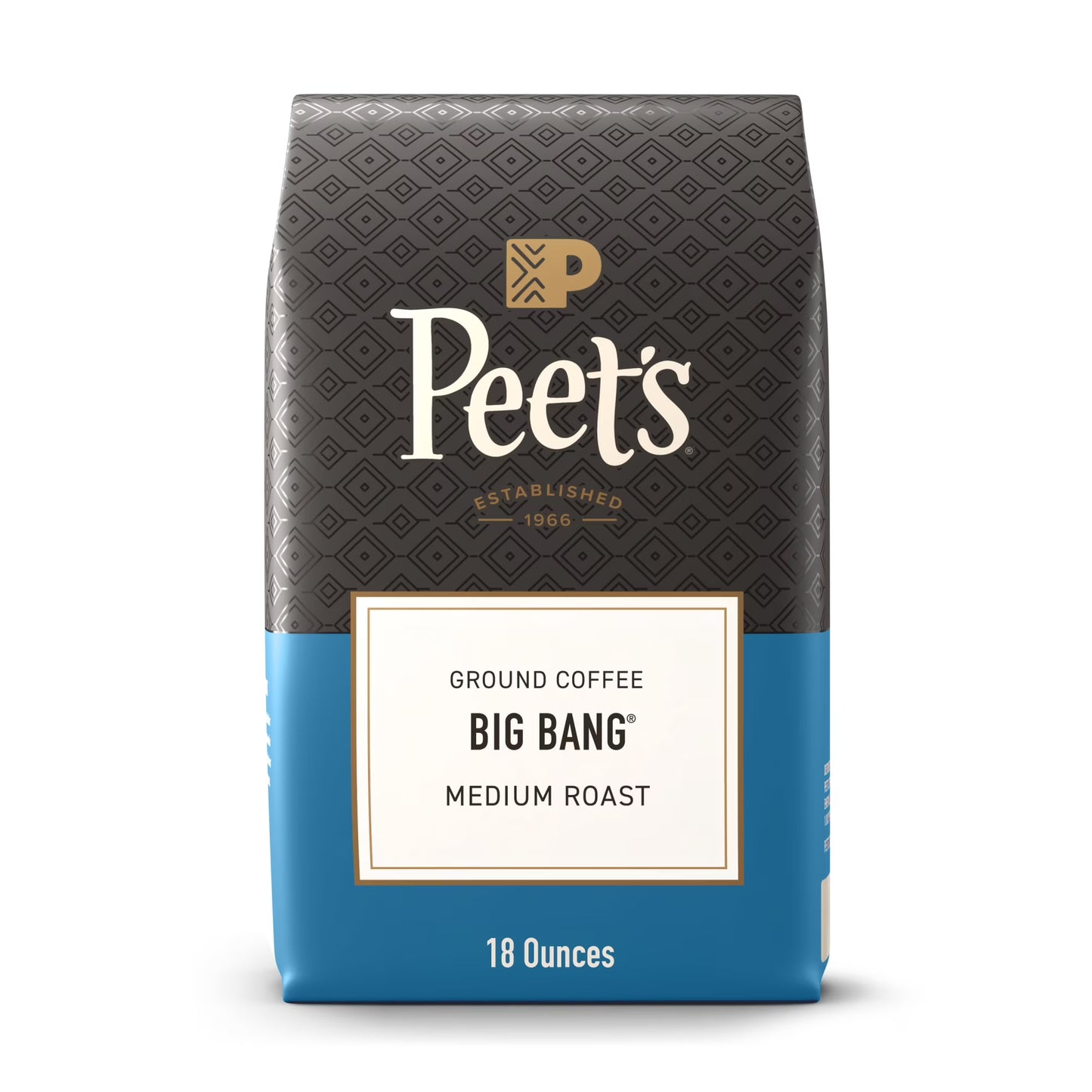 Peet's Coffee Big Bang Medium Roast Ground, 18 oz