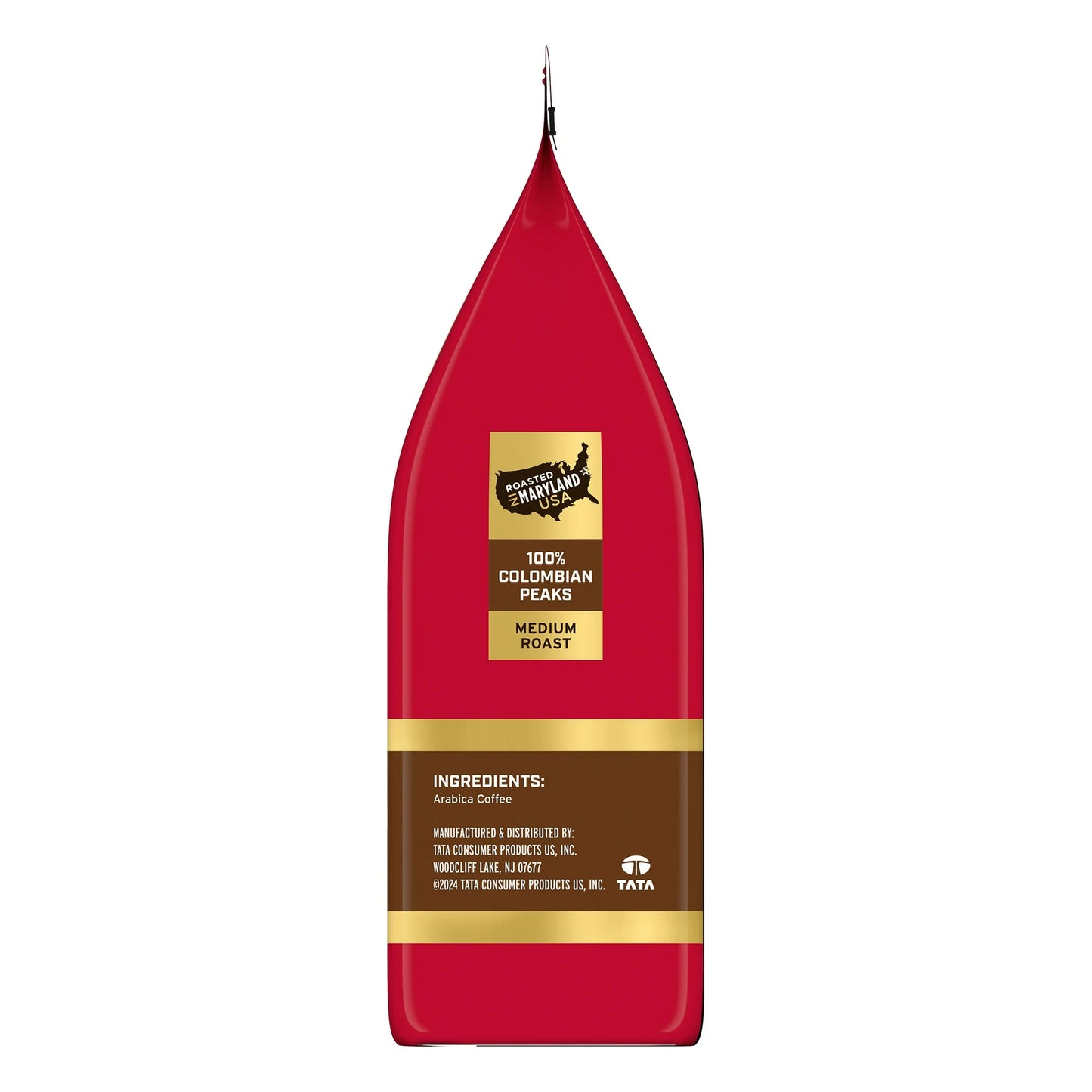 Eight O'Clock Coffee Medium Roast Ground 100% Colombian Peaks Coffee 30 oz