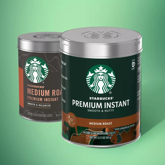 Starbucks Premium Instant Coffee Medium Roast, 3.17oz