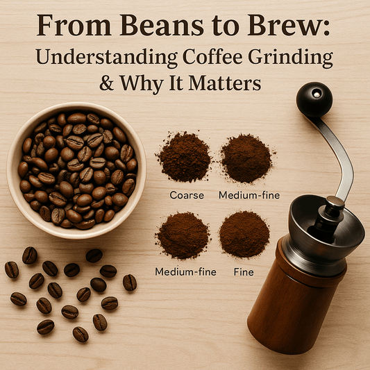 From Beans to Brew: Understanding Coffee Grinding & Why It Matters