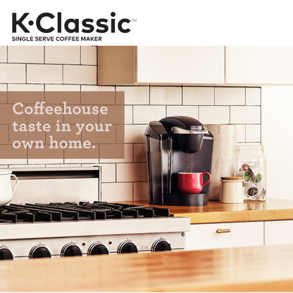 Keurig K-Classic Single Serve K-Cup Pod Coffee Maker, with 3 Brew Sizes