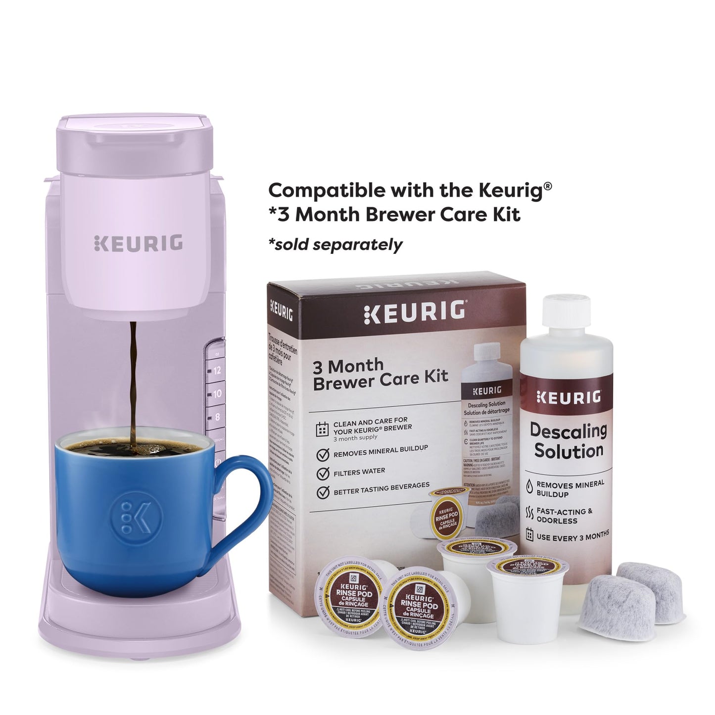 Keurig K-Express Single Serve K-Cup Pod Coffee Maker, 3 Brew Sizes