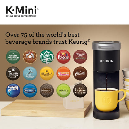 Keurig K-Mini Single Serve K-Cup Pod Coffee Maker, 6 to 12oz Brew size