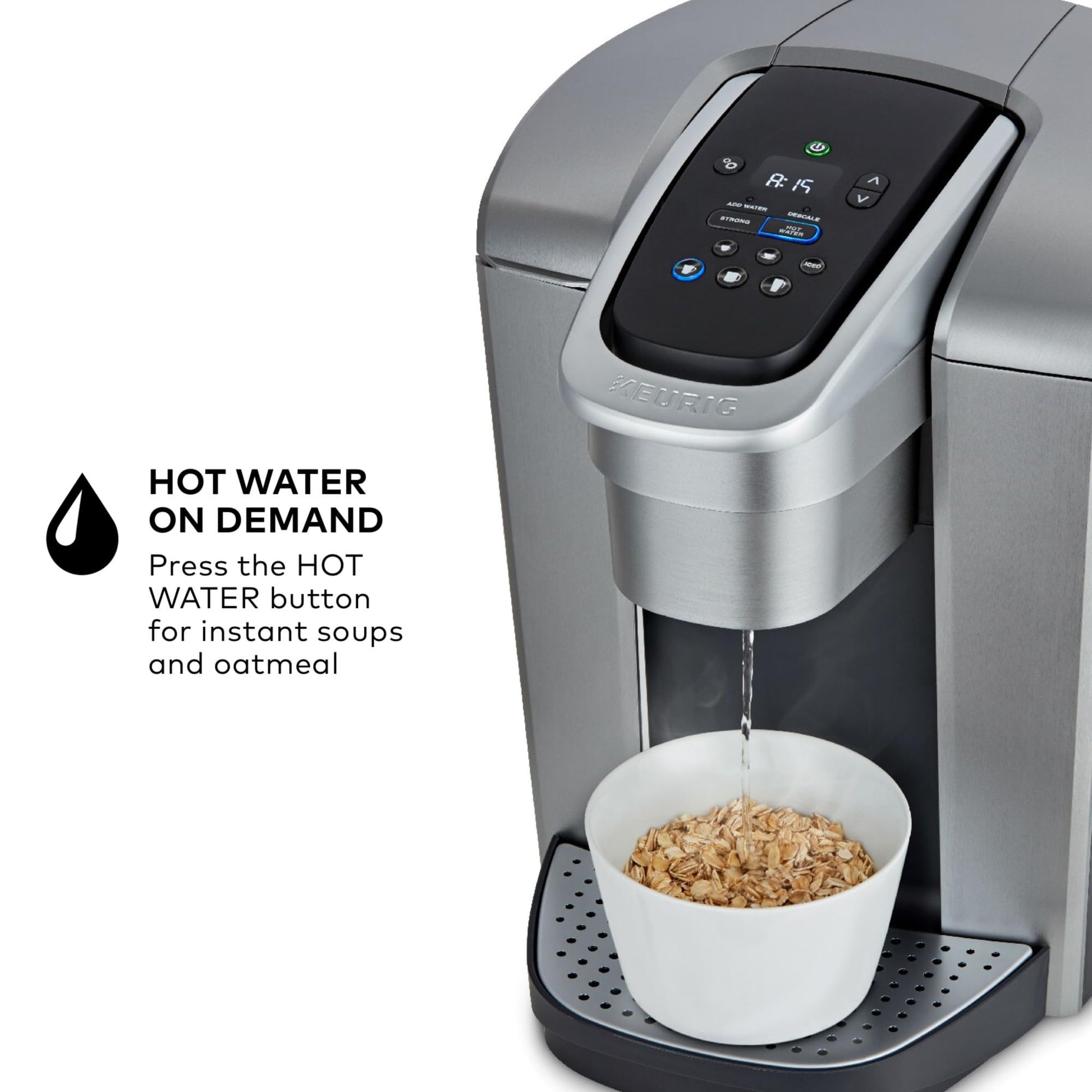 Keurig K-Elite Single Serve K-Cup Pod Coffee Maker, Programmable, Iced Coffee Capability, 8 to 12oz Brew Size