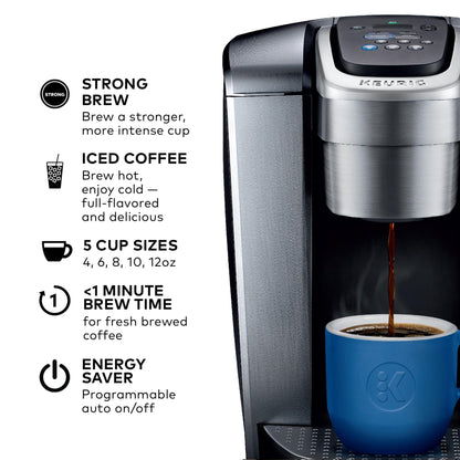 Keurig K-Elite Single Serve K-Cup Pod Coffee Maker, Programmable, Iced Coffee Capability, 8 to 12oz Brew Size