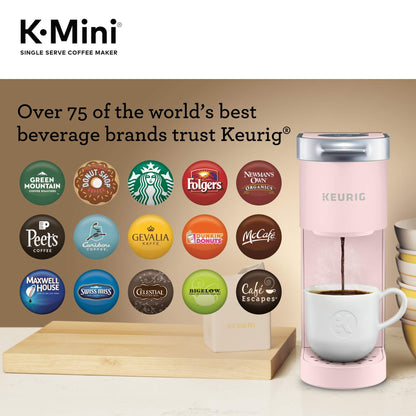 Keurig K-Mini Single Serve K-Cup Pod Coffee Maker, 6 to 12oz Brew size