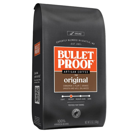 Bulletproof The Original Ground Coffee, Sweet and Smooth, 12 oz.
