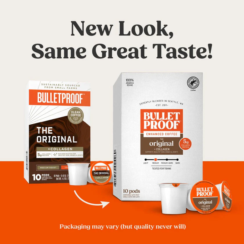 Bulletproof The Original + Collagen Coffee Pods, 10 ct.