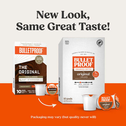 Bulletproof The Original + Collagen Coffee Pods, 10 ct.