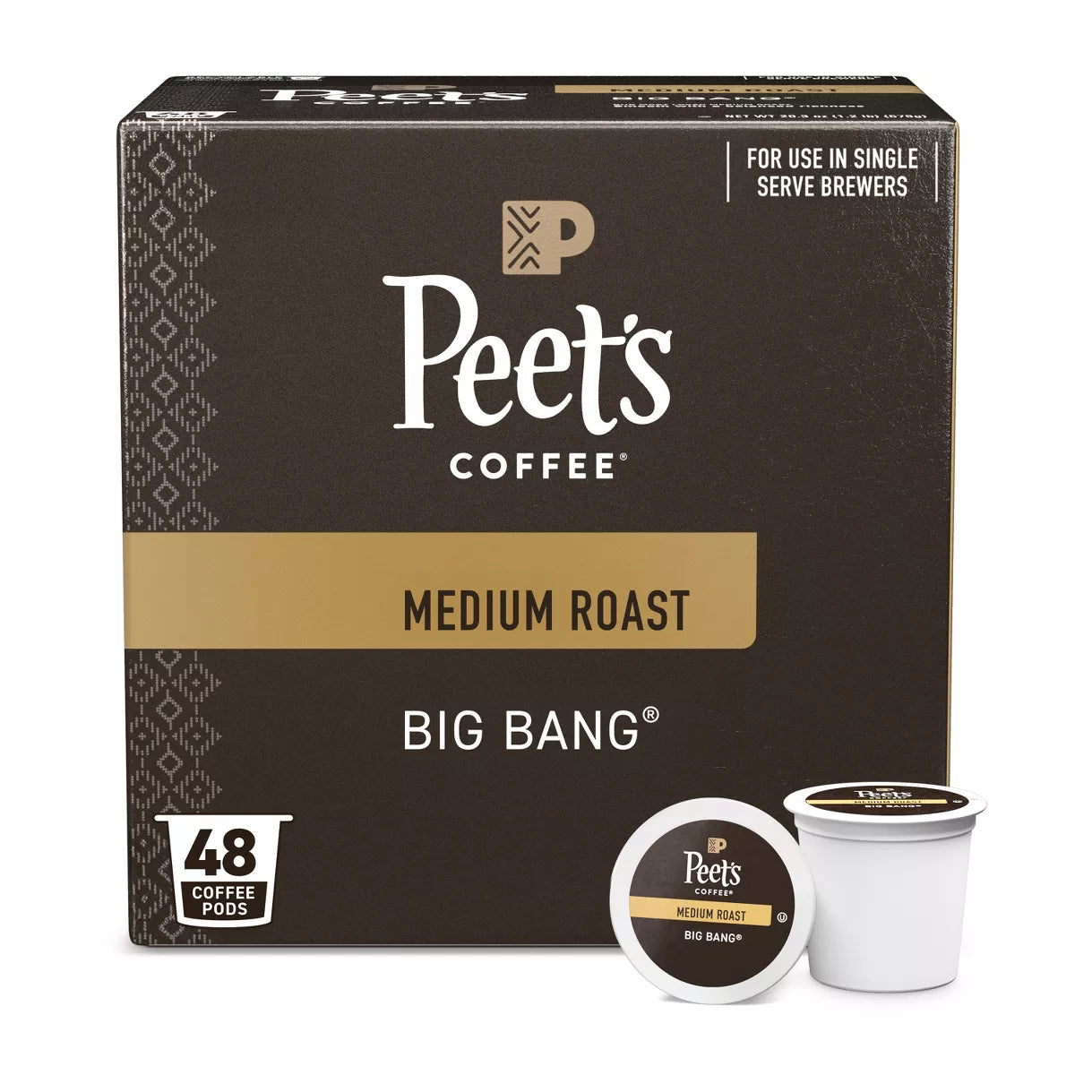 Peet's Coffee Big Bang Medium Roast K-Cup Pods, 48 ct.