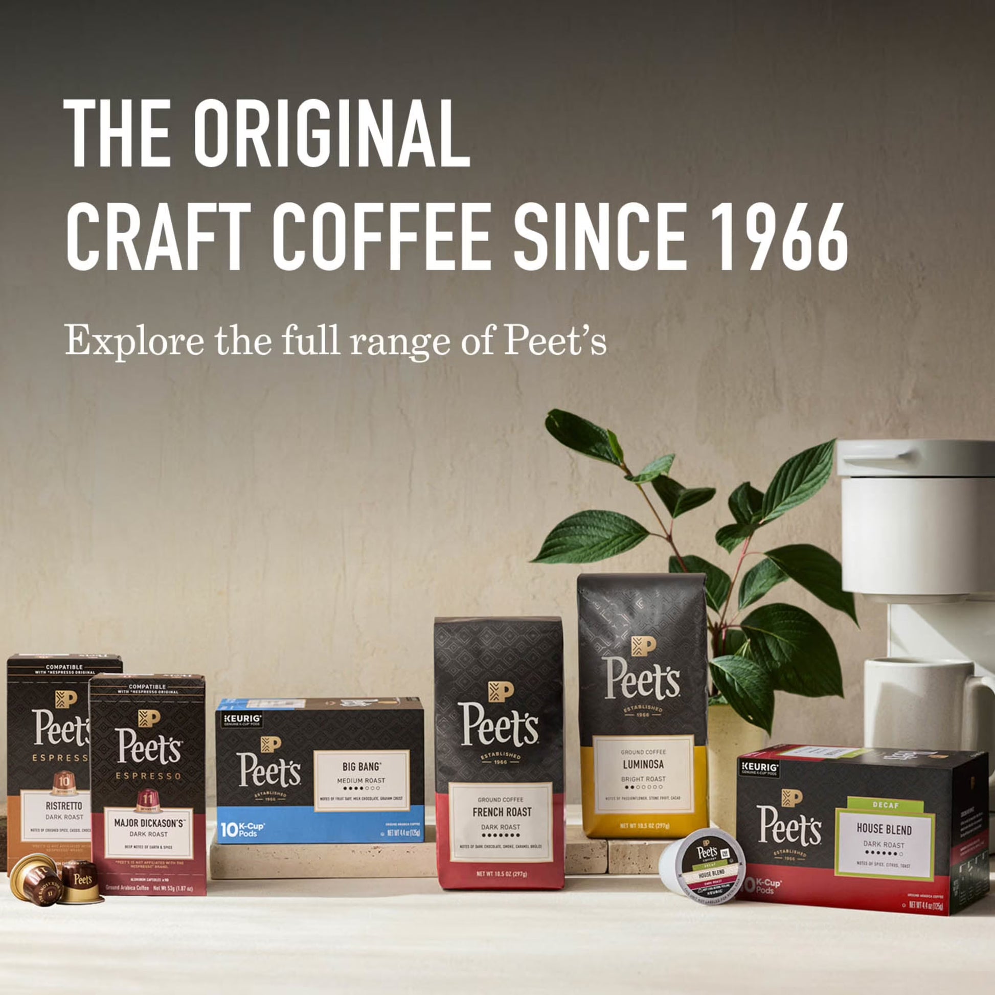 Peet's Coffee Big Bang Medium Roast Whole Bean