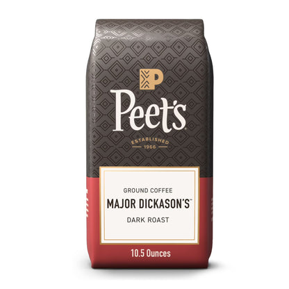 Peet's Coffee Major Dickasons Blend Dark Roast Ground Coffee, 10.5oz
