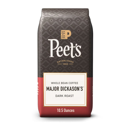 Peet's Coffee Major Dickasons Blend Dark Roast Whole Bean Coffee, 10.5 oz.