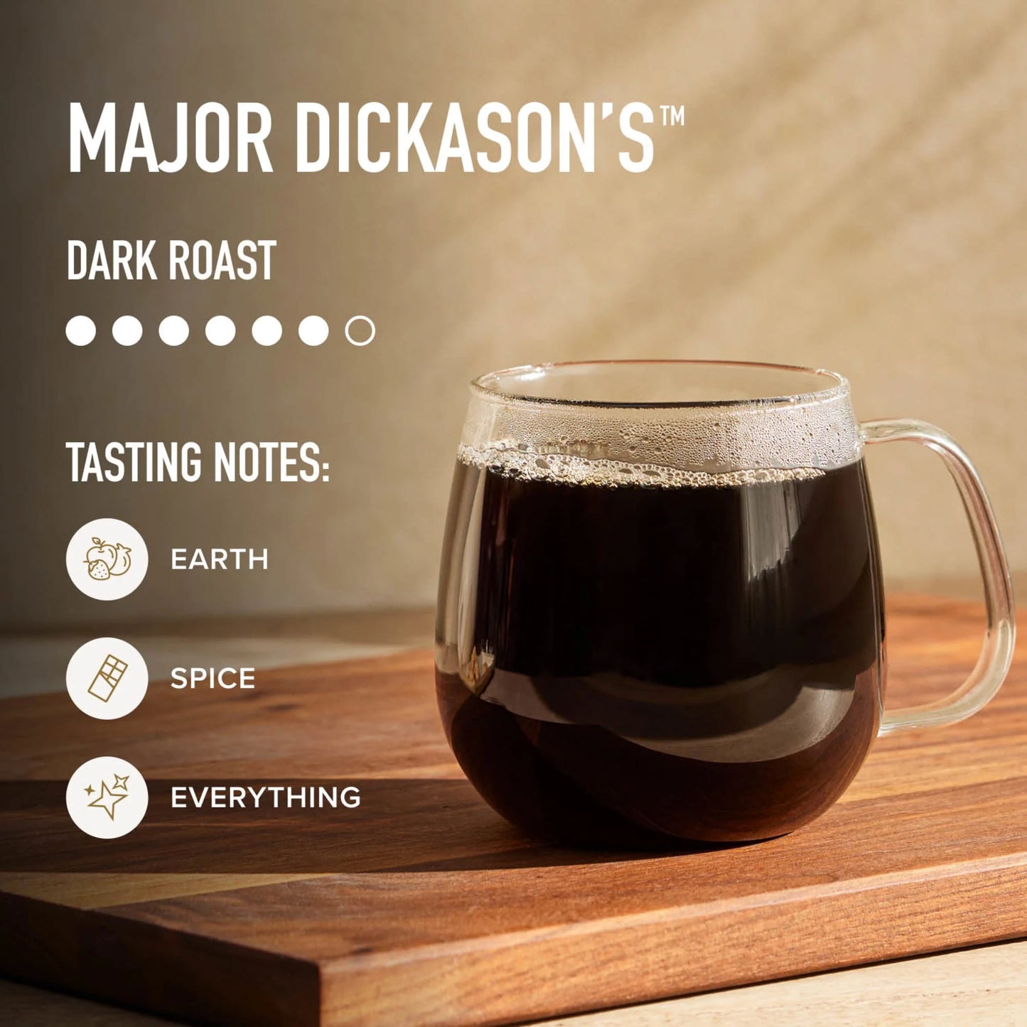 Peet's Coffee Major Dickasons Blend Dark Roast Whole Bean Coffee