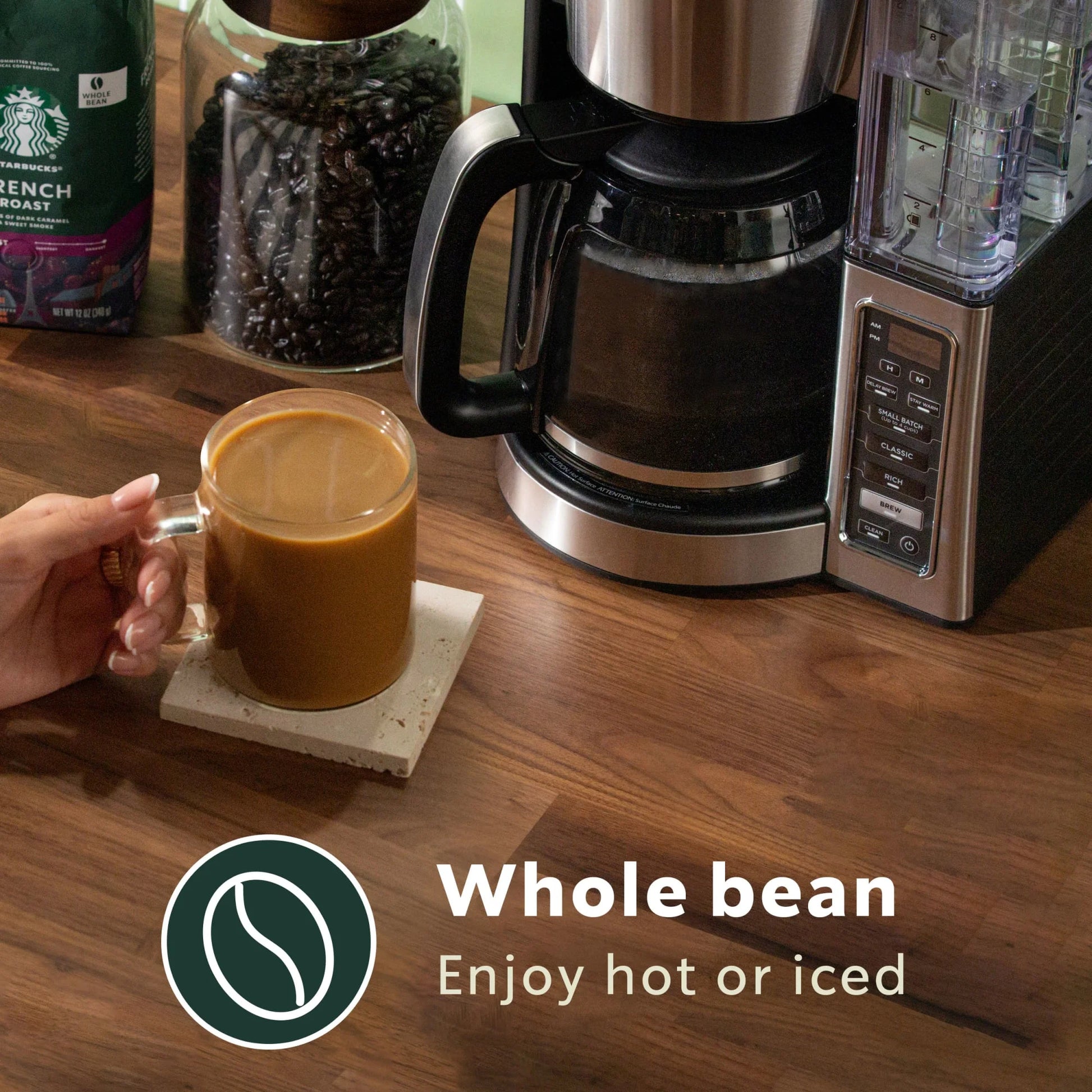 Starbucks French Roast Dark Roast Whole Bean Coffee