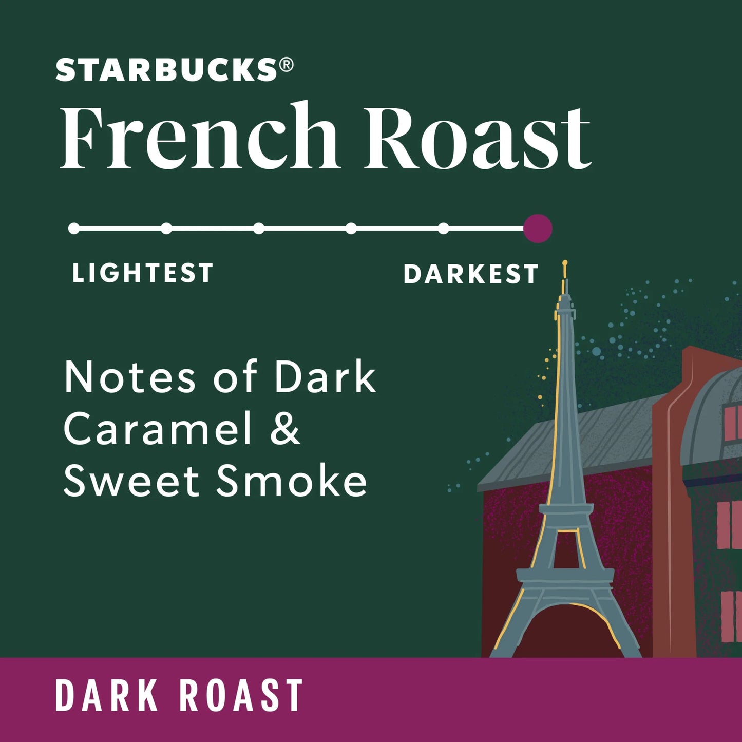 Starbucks French Roast Dark Roast Whole Bean Coffee