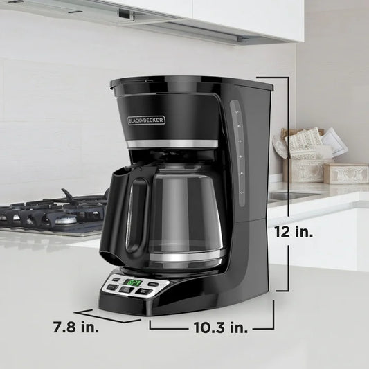 BLACK+DECKER Programmable 12-Cup Drip Coffee Maker