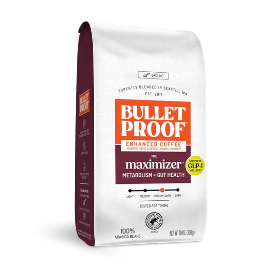 Bulletproof The Maximizer Ground Coffee, Metabolism + Gut, 10 oz.