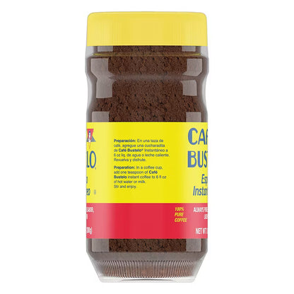 Café Bustelo Espresso Style Instant Coffee Dark Roast 14.1 oz