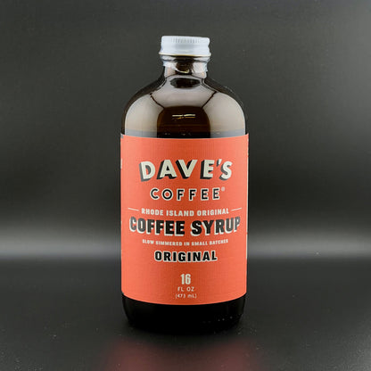 Dave's Original Rhode Island Coffee Syrup, 16 oz.