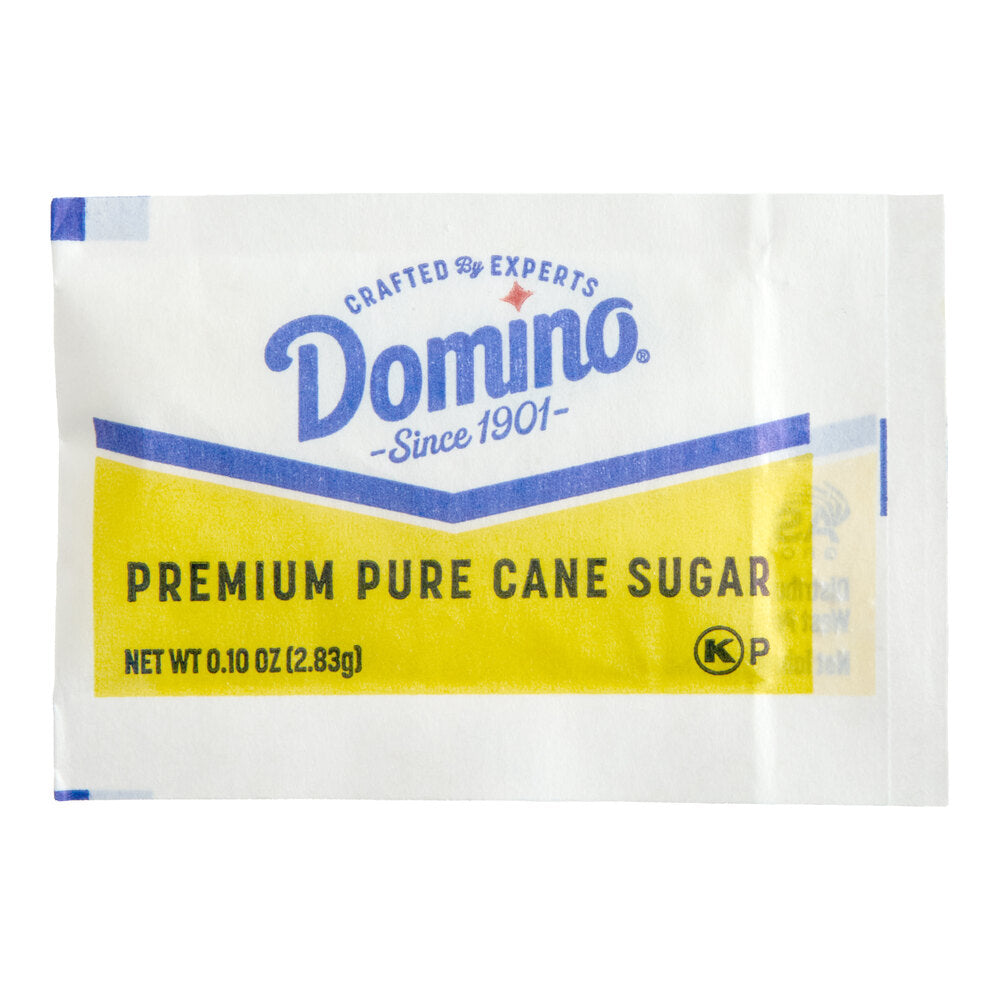 Domino Granulated Sugar Packets, Coffee Sweetener, 2000 ct.