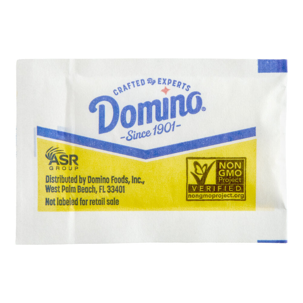 Domino Granulated Sugar Packets, Coffee Sweetener, 2000 ct.