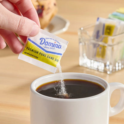 Domino Granulated Sugar Packets, Coffee Sweetener, 2000 ct.