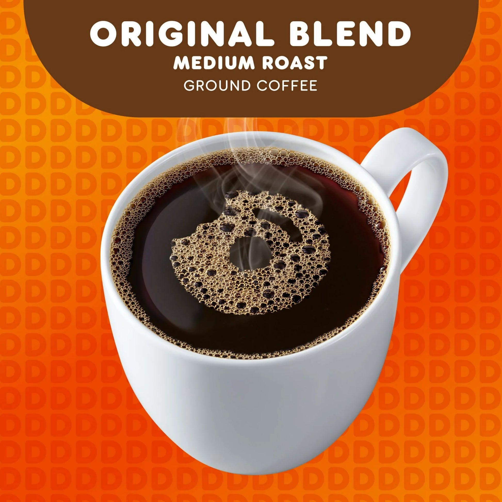 Dunkin’ Original Blend Medium Roast Ground Coffee, 12 oz