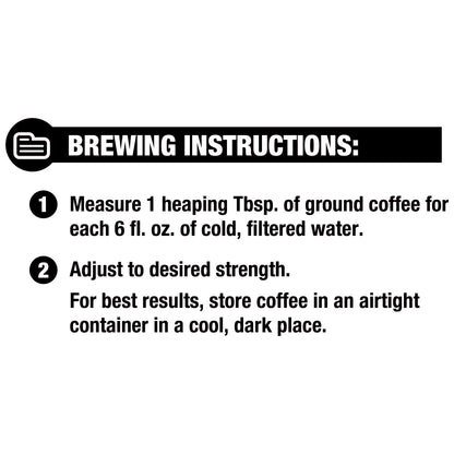 Great Value Decaf Classic Medium Roast Ground Coffee, 9.6 oz