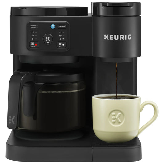 Keurig K-Duo Essentials Single-Serve and 12-Cup Coffee Maker, Hot and Iced
