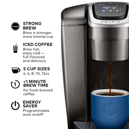 Keurig K-Elite Single Serve K-Cup Pod Coffee Maker, Programmable, Iced Coffee Capability, 8 to 12oz Brew Size