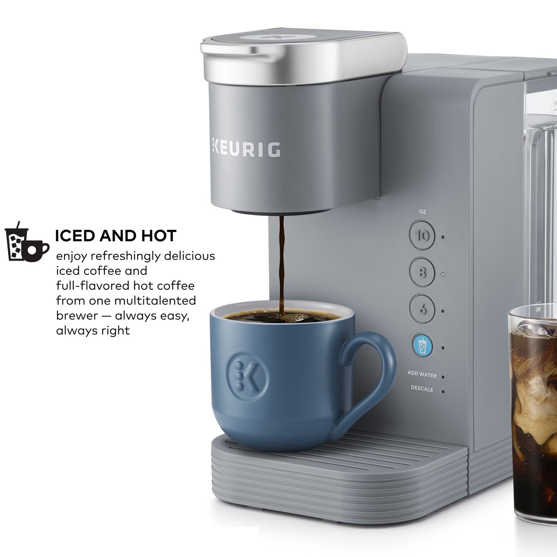 Keurig K-Express Essentials Plus Hot & Iced Coffee Maker K-Cup