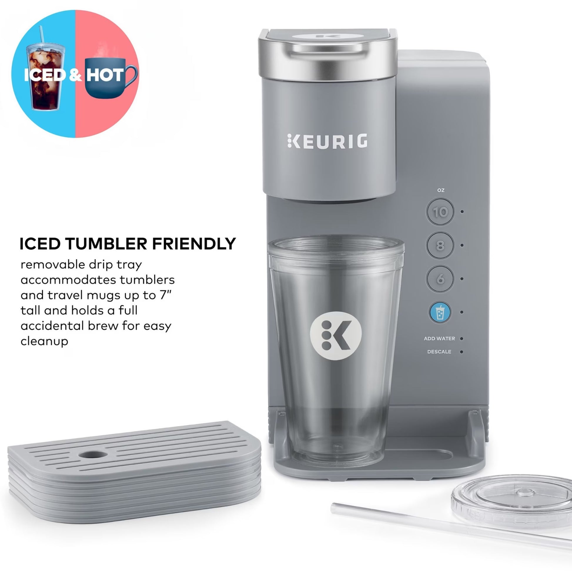 Keurig K-Express Essentials Plus Hot & Iced Coffee Maker K-Cup
