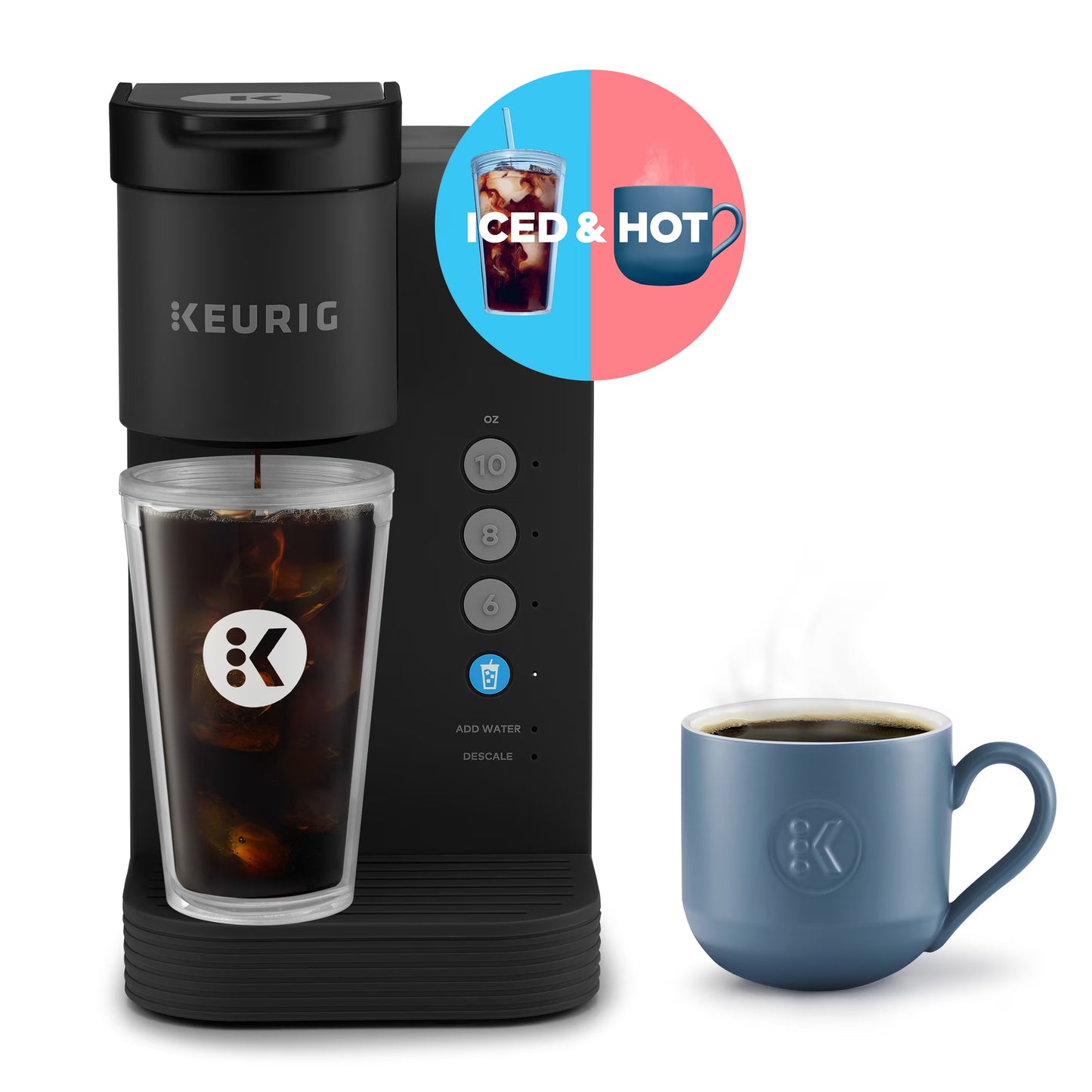 Keurig K-Express Essentials Plus Hot & Iced Coffee Maker K-Cup