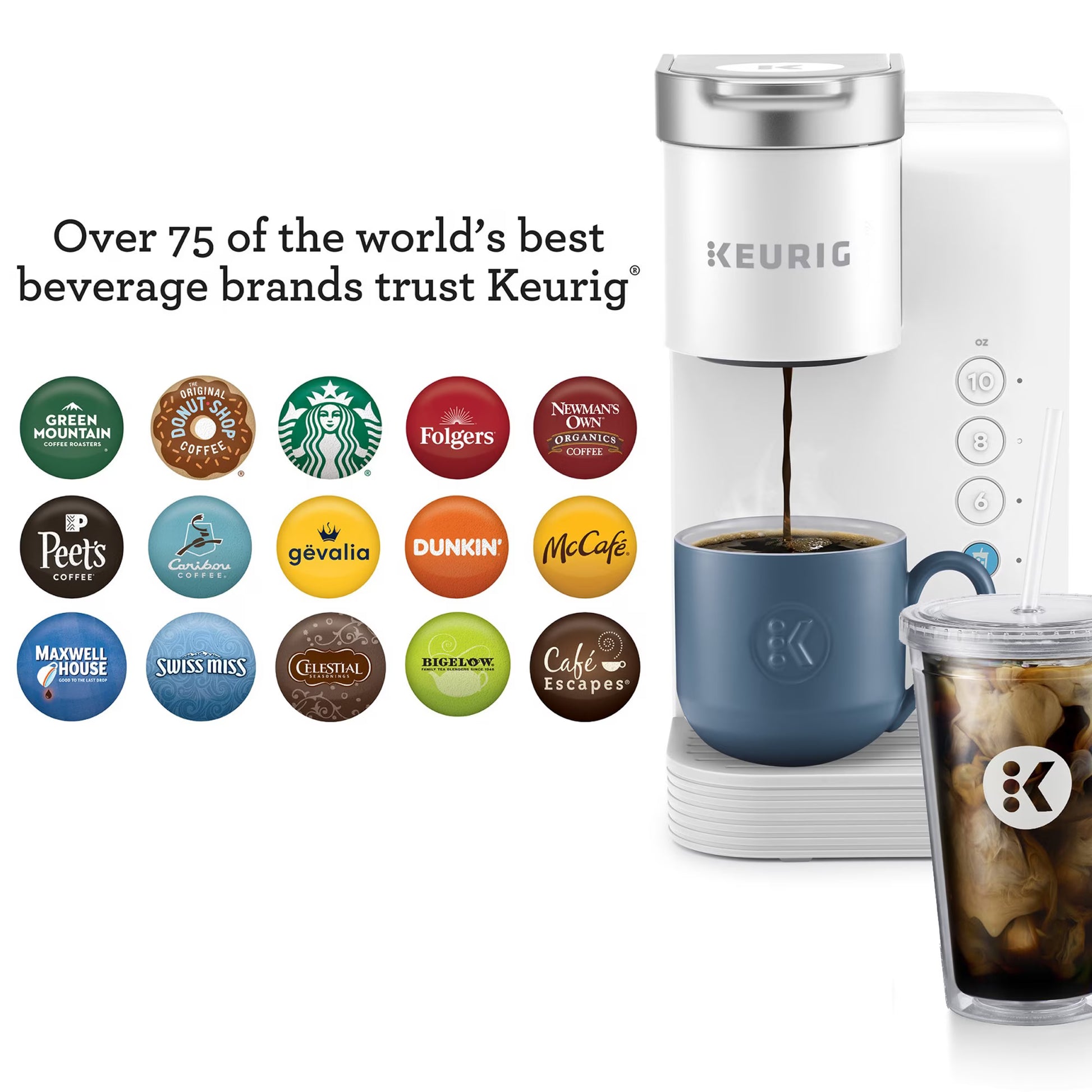 Keurig K-Express Essentials Plus Hot & Iced Coffee Maker K-Cup