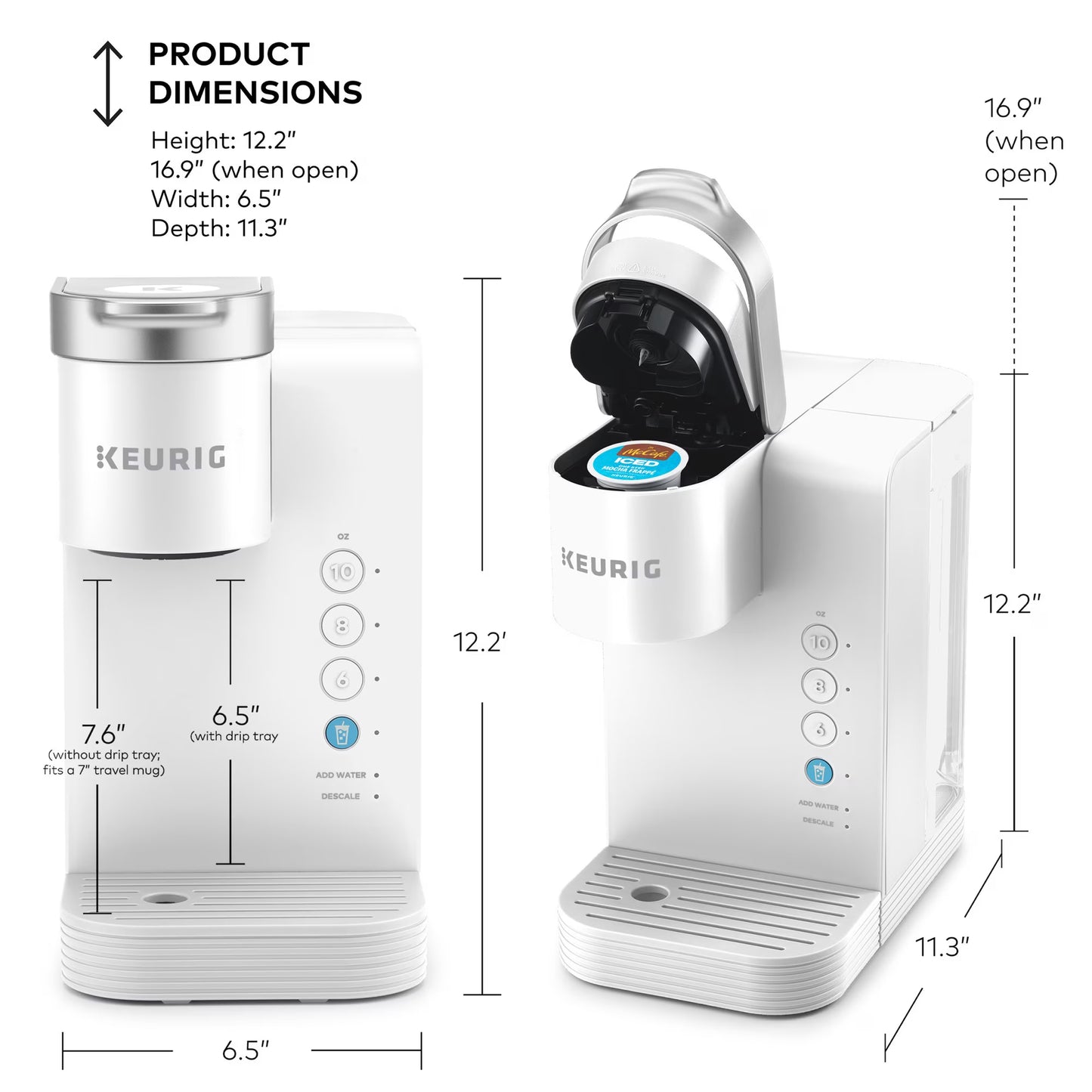 Keurig K-Express Essentials Plus Hot & Iced Coffee Maker K-Cup