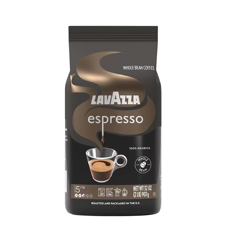 Lavazza Espresso Whole Bean Coffee Medium Roast 2 lb