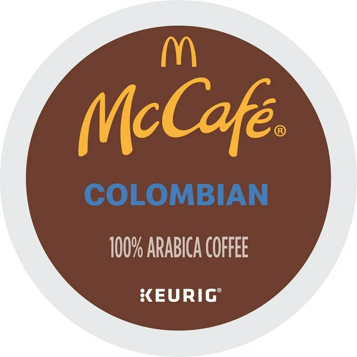 McCafe Colombian Medium-Dark Roast Keurig K-Cup Coffee Pods, 24 Count