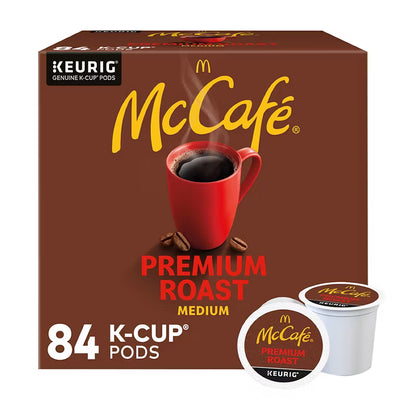 McCafe Premium Roast Coffee K-Cup Pods, Medium Roast, 84 ct