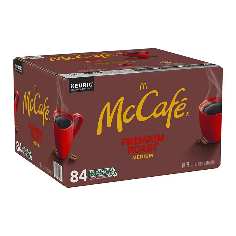 McCafe Premium Roast Coffee K-Cup Pods, Medium Roast, 84 ct