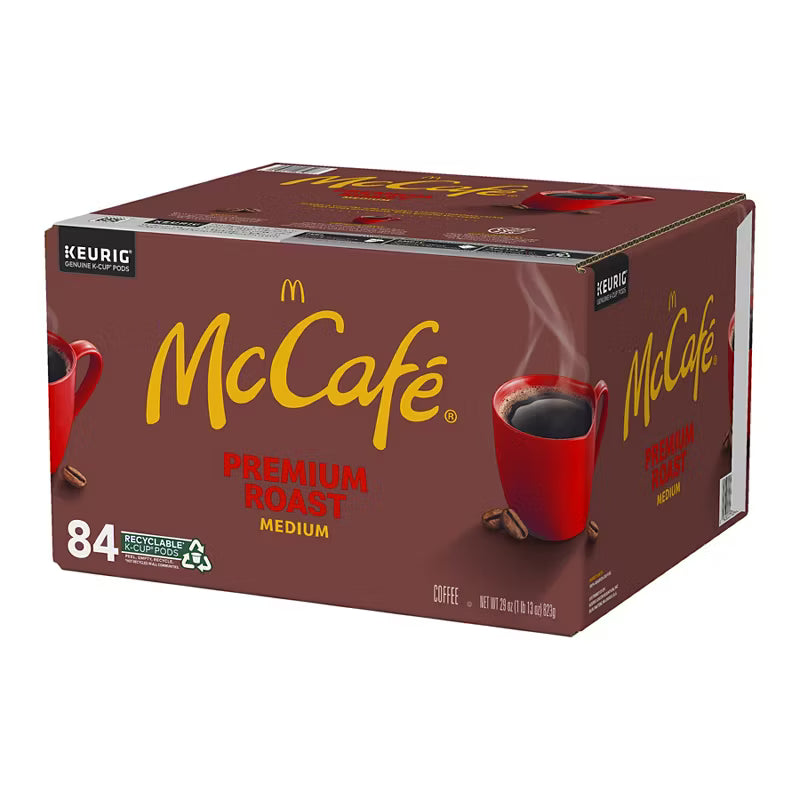 McCafe Premium Roast Coffee K-Cup Pods, Medium Roast, 84 ct