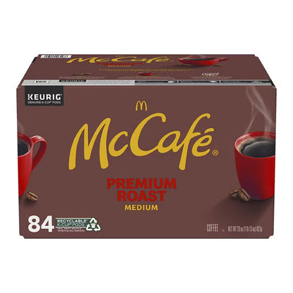 McCafe Premium Roast Coffee K-Cup Pods, Medium Roast, 84 ct