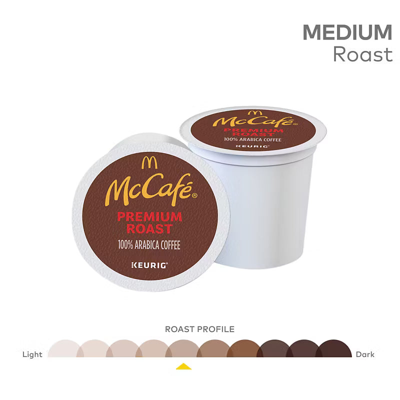 McCafe Premium Roast Coffee K-Cup Pods, Medium Roast, 84 ct