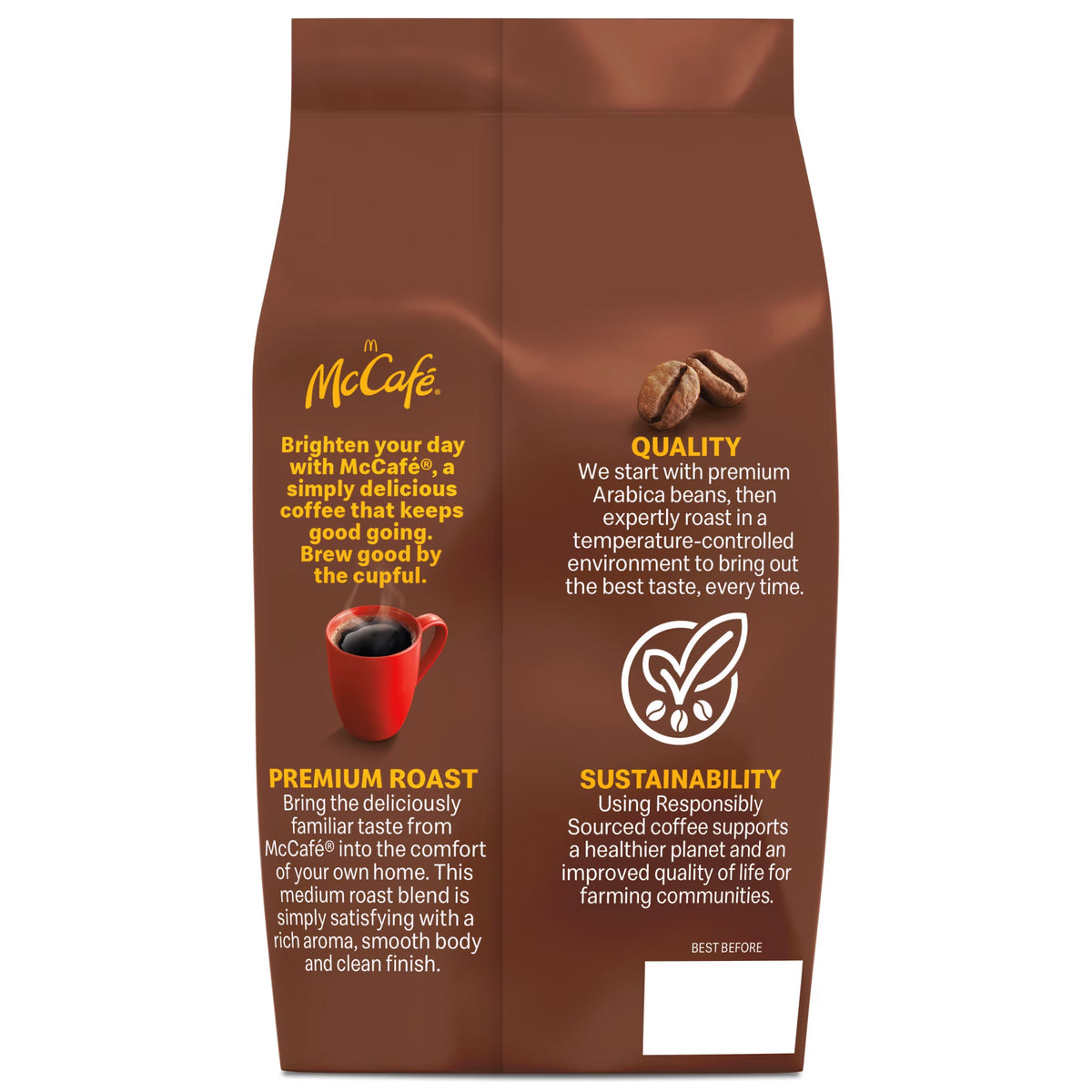 McCafe Premium Roast Ground Coffee Medium 30 oz