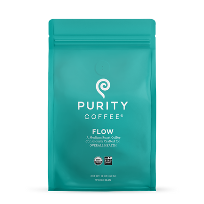 Purity Coffee Flow Original Medium Roast Whole Bean Coffee 12 oz.