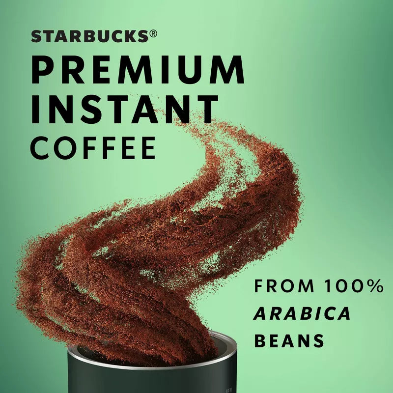 Starbucks Premium Instant Coffee Blonde Light Roast, 3.17oz