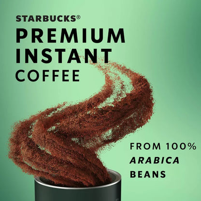 Starbucks Premium Instant Coffee Blonde Light Roast, 3.17oz