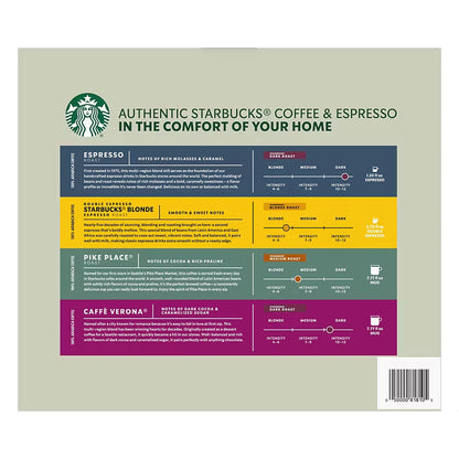 Starbucks Vertuo Line Coffee Pods Variety Pack, 60 ct.