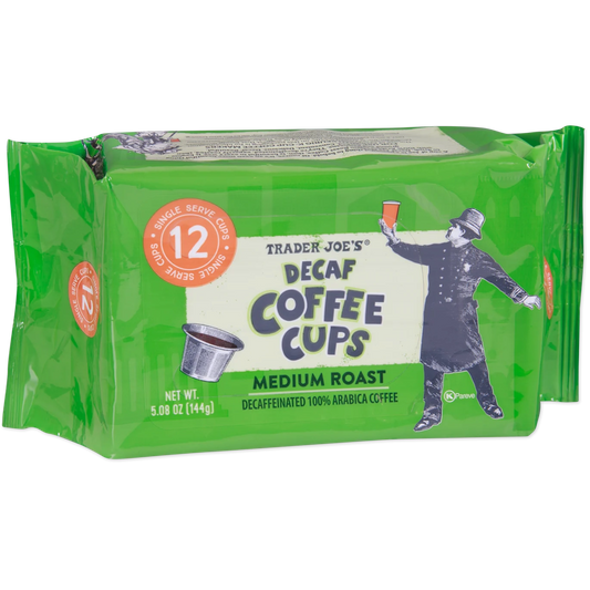 Trader Joe's Decaf Coffee Cups Medium Roast, 12 ct.